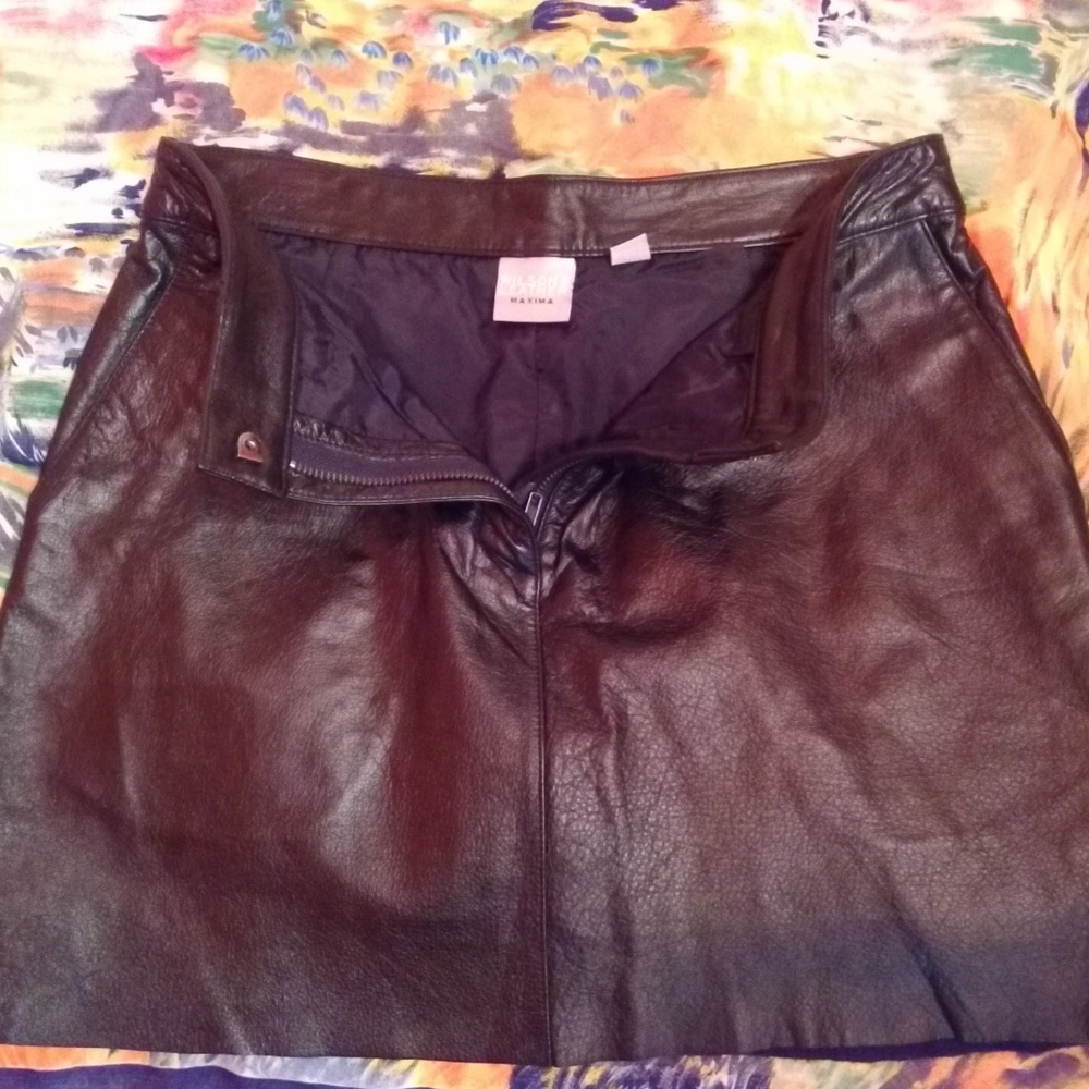 Wilson's leather skirt